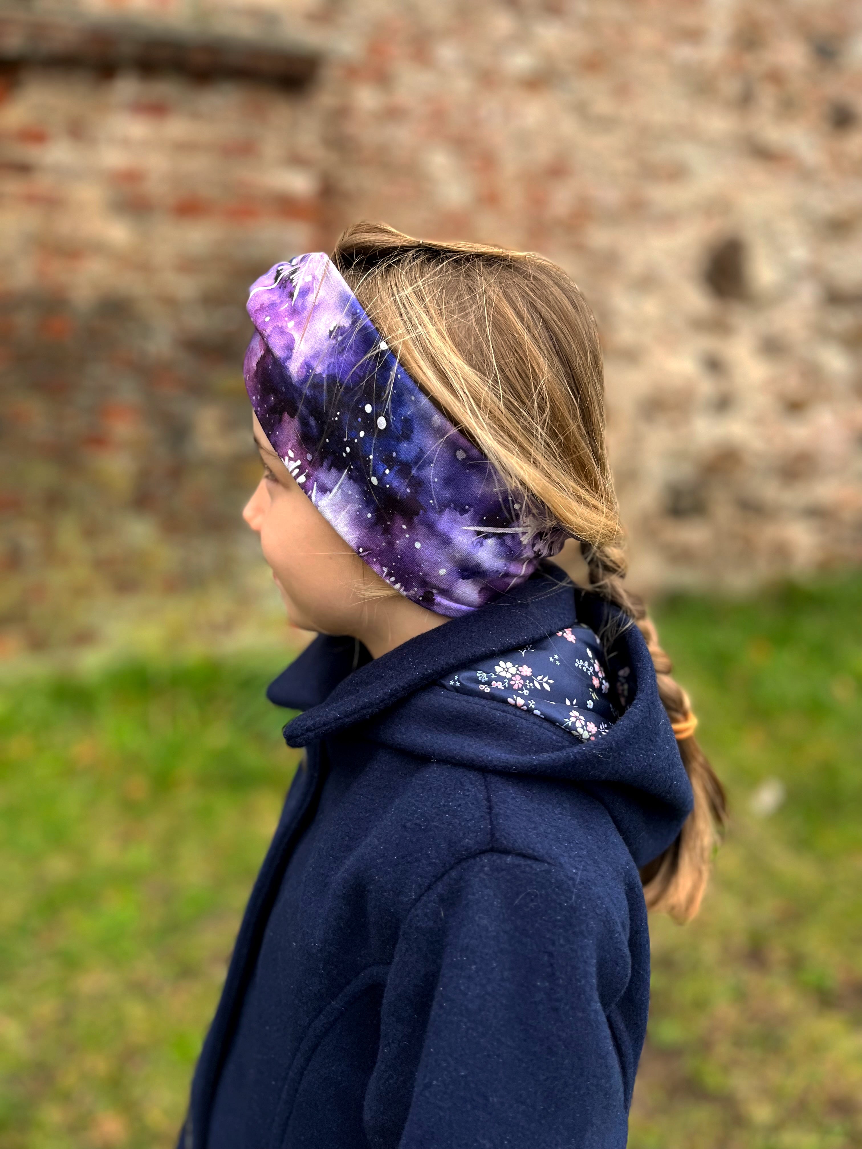 Violette Schneeflocken  Winterzeit Aktuelle Vorbestellung